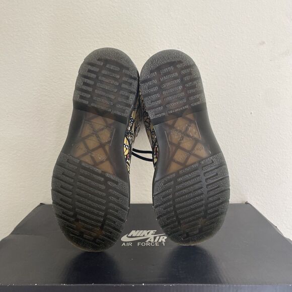 Doc Dr. Martens 1460 Butterfly Print Suede Lace Up Boots Ladies Size US 5 NWOB - Picture 3 of 5